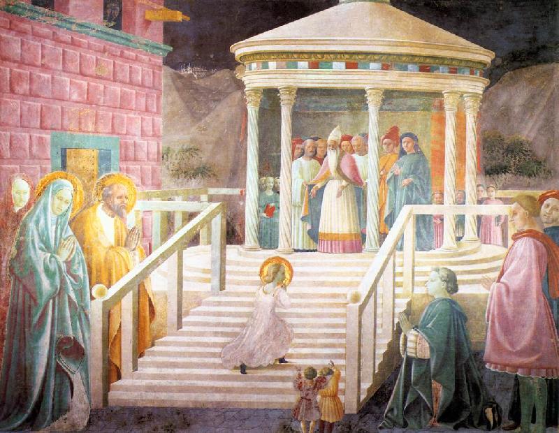 UCCELLO, Paolo Mary's Presentation in the Temple